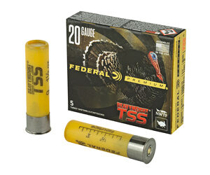 Federal Heavyweight TSS with Flightcontrol Flex 20 Gauge 3" #9 Shot 1 1/2oz 5 Round Box California Certified Nonlead Ammunition PTSSX259F9