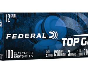 Federal Top Gun 12 Gauge 2.75" #7.5 1 1/8 oz 100 Round Box TG1210075