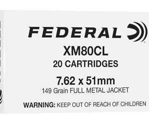 FED XM80CL 7.62X51 NATO 149GR 20/500