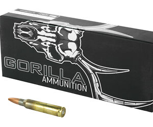 Gorilla Ammunition Company LLC 223 Rem 62 Grain Solid Copper Lehigh Controlled Chaos 20 Round Box California Certified Nonlead Ammunition GA22362LCC