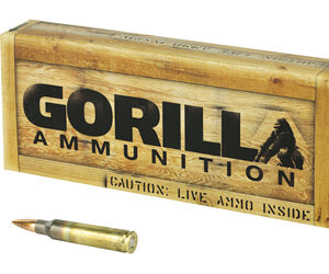 Gorilla Ammunition Company LLC 223 Rem 69 Grain Boat Tail Hollow Point Sierra MatchKing 20 Round Box GA22369SMK