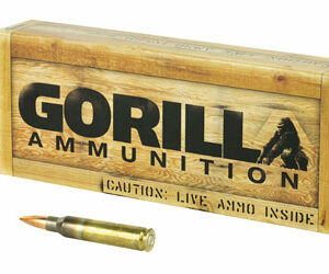 Gorilla Ammunition Company LLC 223 Rem 77 Grain Boat Tail Hollow Point Sierra MatchKing 20 Round Box GA22377SMK