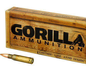 Gorilla Ammunition Company LLC 308 Win 175 Grain Boat Tail Hollow Point Sierra MatchKing 20 Round Box GA308175SMK