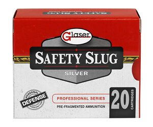 Glaser Silver 38 Special 80 Grain Pre-Fragmented +P 20 Round Box GL02400/20