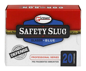 Glaser Blue 45 ACP 145 Grain Pre-Fragmented +P 20 Round Box GL04600/20