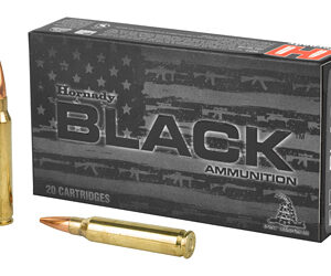 Hornady BLACK 223 Rem 75 Grain Boat Tail Hollow Point 20 Round Box 80267