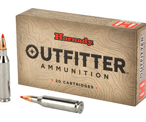 Hornady Outfitter 243 Winchester 80 Grain GMX 20 Round Box California Certified Nonlead Ammunition 80457