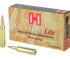 Hornady Custom Lite 243 Win 87 Grain SST Low Recoil 20 Round Box 80466