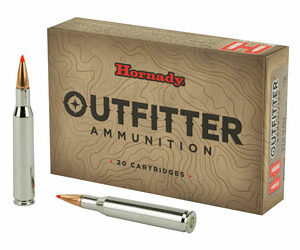 Hornady Outfitter 270 Winchester 130 Grain GMX 20 Round Box California Certified Nonlead Ammunition 80529