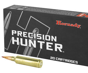 Hornady Precision Hunter 7MM WSM 162 Grain ELD-X 20 Round Box 80552