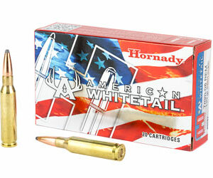 Hornady American Whitetail 7MM-08 139 Grain Soft Point InterLock 20 Round Box 8057