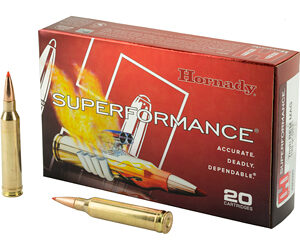 Hornady Superformance Ammunition 7MM Rem 139 Grain SST 20 Round Box 80593