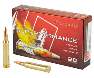 Hornady Superformance 7MM Remington 162 Grain SST 20 Round Box 80633