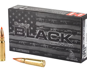Hornady BLACK 762x39 123 Grain SST Brass Case 20 Round Box 80784