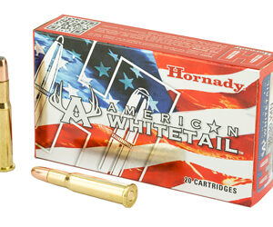 Hornady American Whitetail 30-30 150 Grain Round Nose InterLock 20 Round Box 80801