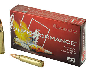 Hornady Superformance 556NATO 55 Grain GMX Lead Free 20 Round Box California Certified Nonlead Ammunition 81254