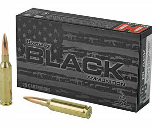 Hornady BLACK 6MM Creedmoor 105 Grain Boat Tail Hollow Point 20 Round Box 81396