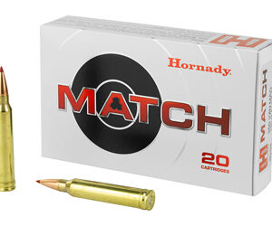 Hornady Match 300 Winchester 195 Grain ELD Match 20 Round Box 82180