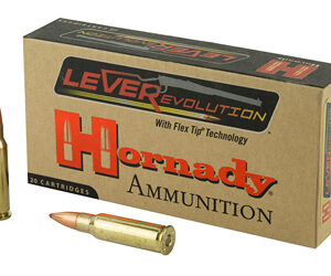 Hornady LeverEvolution 338 Marlin Express 200 Grain FlexTip 20 Round Box 82240