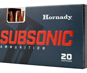 Hornady Subsonic 450 Bushmaster 395 Grain Sub-X 20 Round Box 82247