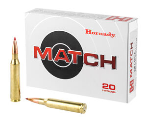Hornady Match 338 Lapua 285 Grain ELD Match 20 Round Box 82300