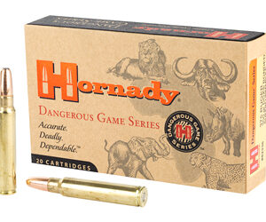 Hornady Dangerous Game 375 Ruger 300Gr DGX Bonded 20 Rounds Per Box 82336