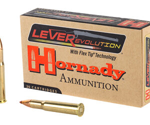 Hornady LeverEvolution 30-30 140 Grain MonoFlex Lead Free 20 Round Box California Certified Nonlead Ammunition 82731