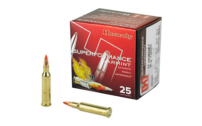 Hornady Superformance 17 Hornet 20 Grain V-Max 25 Round Box 83005