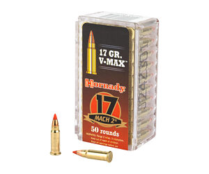 Hornady Varmint Express 17 Hornady Mach 2 17 Grain V-Max 50 Round Box 83177