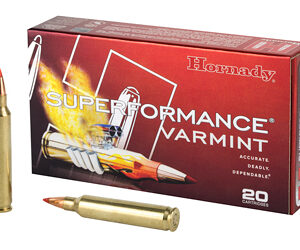 Hornady Superformance Varmint 204 Ruger 40 Grain V-Max 20 Round Box 83206