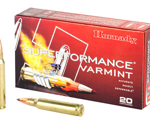 Hornady Superformance Varmint 223 Rem 35 Grain NTX Lead Free 20 Round Box California Certified Nonlead Ammunition 83266