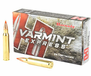 Hornady Varmint Express 223REM 55 Grain V-Max 20 Round Box 8327