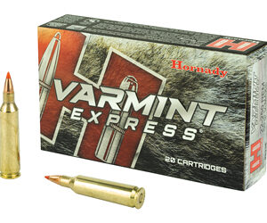 Hornady Varmint Express 22-250 50 Grain V-Max 20 Round Box 8336