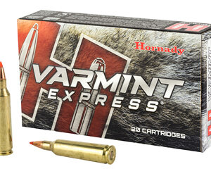 Hornady Varmit Express 22-250 55 Grain V-Max 20 Round Box 8337