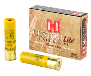Hornady Custom Lite 20Ga FTX 2.75" 250 Grain Sabot Slug 5 Round Box 86233