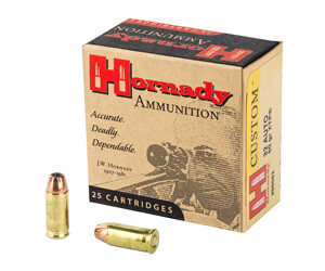 Hornady Custom Self Defense 32ACP 60 Grain XTP 25 Round Box 90062