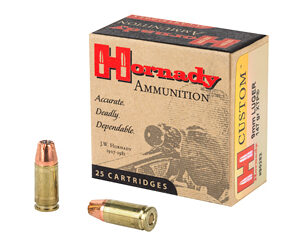 Hornady Custom Self Defense 9MM 147 Grain XTP 25 Round Box 90282