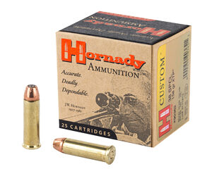 Hornady Custom Self Defense 38 Special 158 Grain XTP Jacketed Hollow Point 25 Round Box 90362