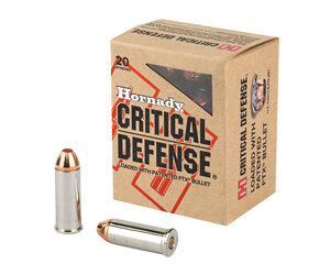 Hornady Critical Defense 44 Special 165 Grain FTX 20 Round Box 90700