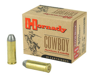 Hornady Custom Cowboy 45LC 255 Grain Lead 20 Round Box 9115