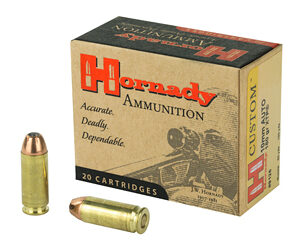 Hornady Custom Ammunition 10MM 180 Grain XTP 20 Round Box 9126
