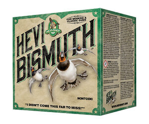 HEVI-Shot HEVI-Shot HEVI-Bismuth 12 Gauge 3" Max Dram 1 3/8 oz #6 Shot Size 25Rd Box HS14006