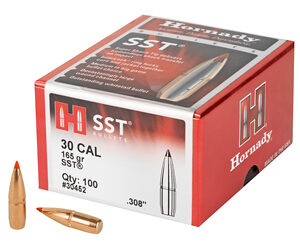 Hornady SST 150 Grain – 7.62mm / .308 Caliber, .308 Diameter Bullets – Performance with Purpose