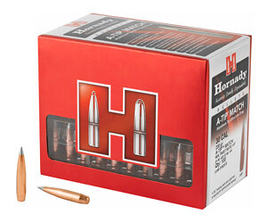 Hornady A-Tip Match .308 Diameter 30 Caliber 230 Grain Ballistic Tip 100 Count 3091