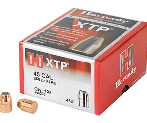 Hornady XTP .451 Diameter 45 Caliber 250 Grain Hollow Point 100 Count 45200