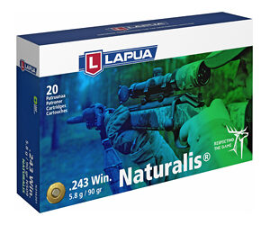 Lapua Full Metal Jacket 243 Winchester 90Gr Full Metal Jacket 20 Round Box 4316052