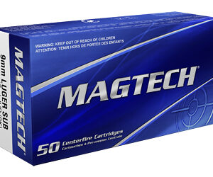 Magtech Sport Shooting 9MM 147 Grain Jacketed Hollow Point 50 Round Box 9K