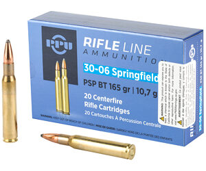 Prvi Partizan Rifle 30-06 165 Grain Pointed Soft Point 20 Round Box PP30062