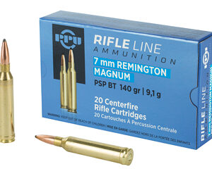 Prvi Partizan Rifle 7MM Rem 140 Grain Pointed Soft Point 20 Round Box PP7RM1
