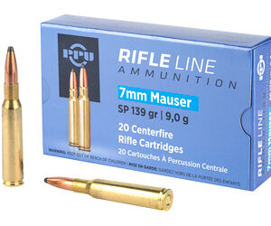 Prvi Partizan Rifle 7X57 Mauser 139 Grain Soft Point 20 Round Box PP7